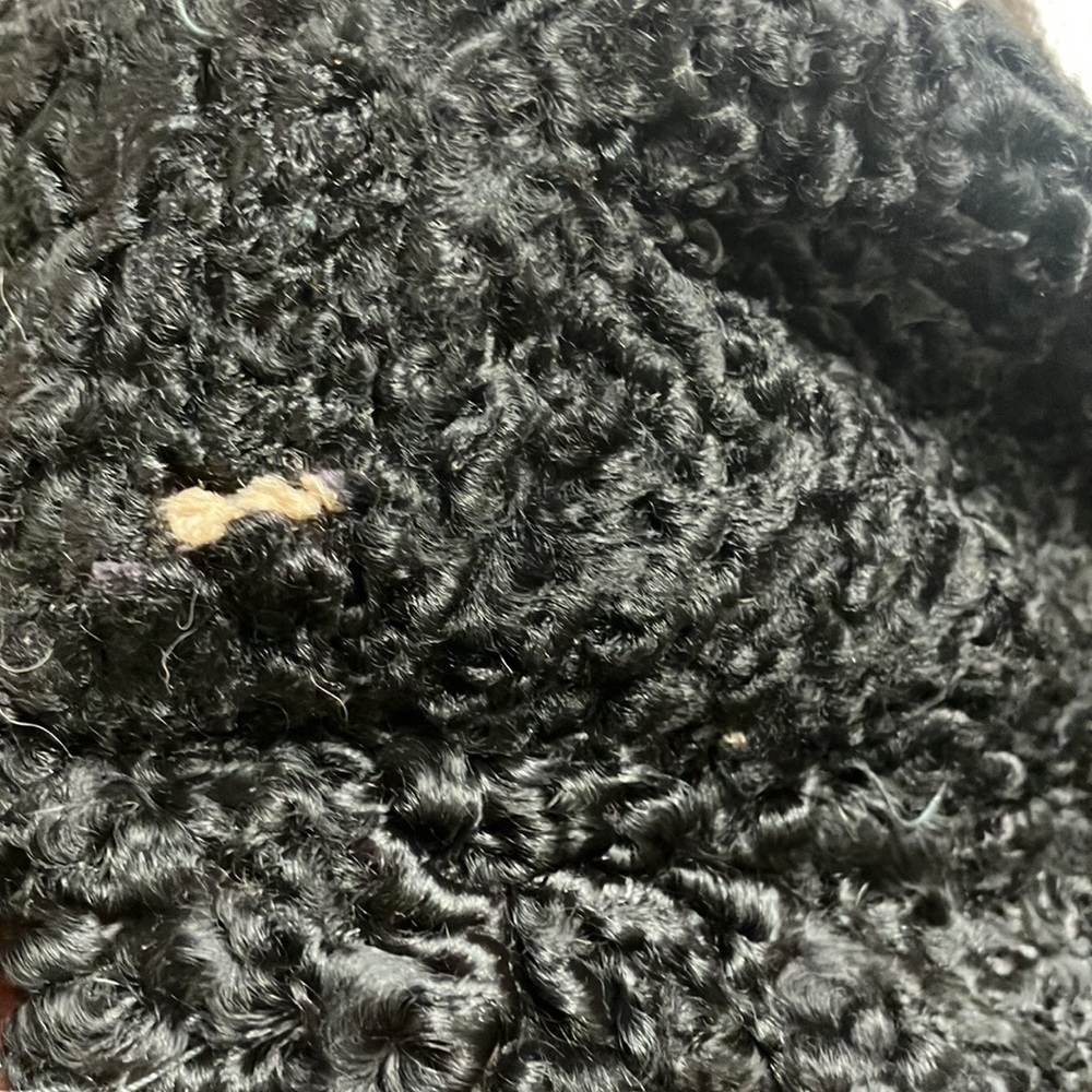 Lambs fur vintage hat - Picture 6 of 8